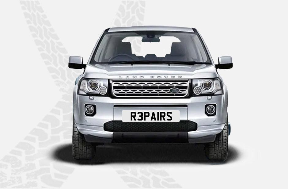 Land Rover Defender front view